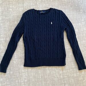 Polo Ralph Lauren Cable Knit Sweater - Navy